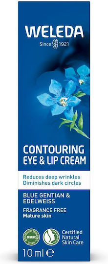 Weleda Blue Gentian & Edelweiss Околоочен Крем за Против Стареене Хидратация и Стягане на Кожата 10ml