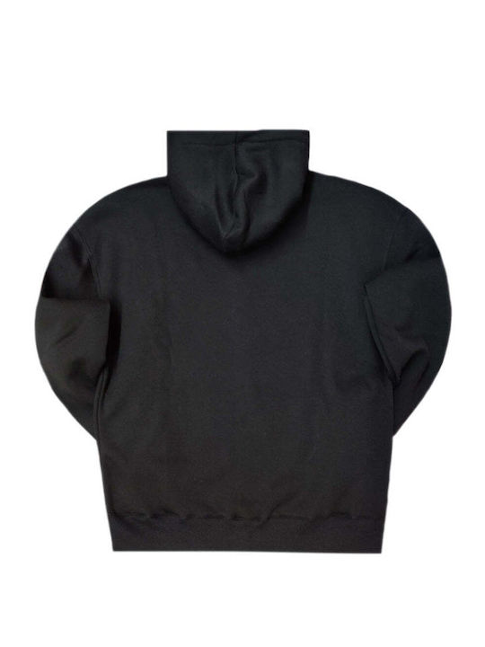 Hooded Cardigan Black