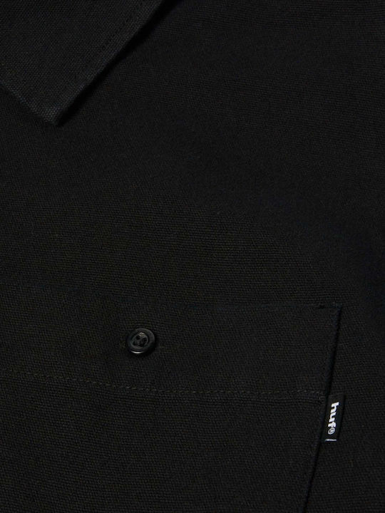 Olympia Overshirt с качулка Мъжко яке Черно
