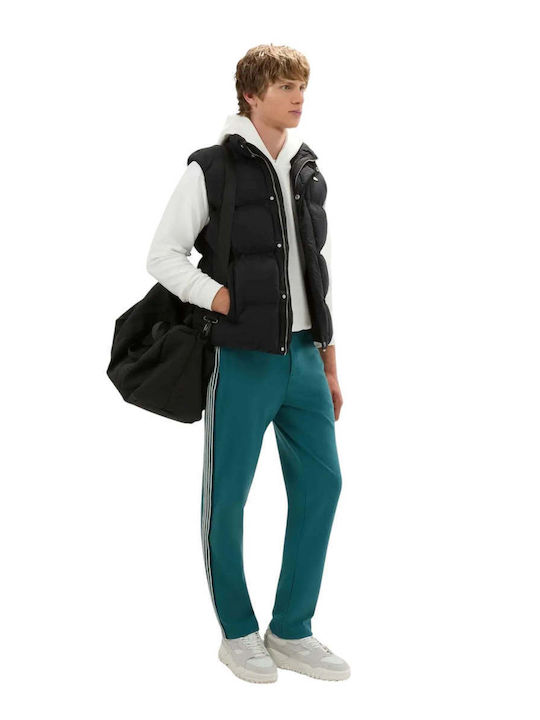 Ärmelloses Puffer Wasserdicht Schwarze