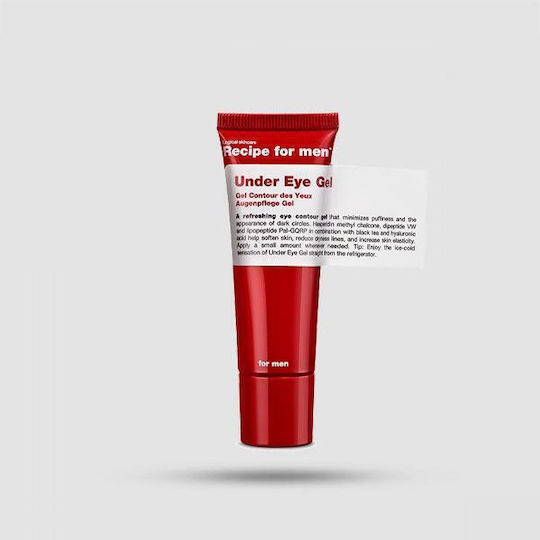 Recipe For Men Gel de Ochi Bărbați pentru Tonifiere Cearcane și Hidratare 25ml