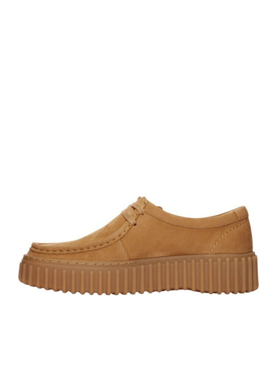 Torhill Bee Leder Damen Mokassins in Tabac Braun Farbe
