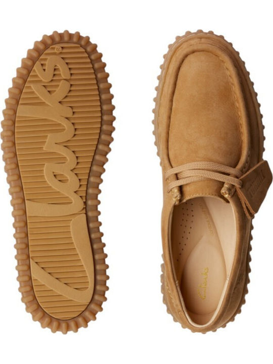 Torhill Bee Leder Damen Mokassins in Tabac Braun Farbe