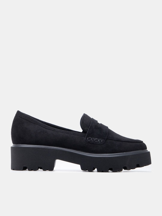 Women's Loafers In Black Color