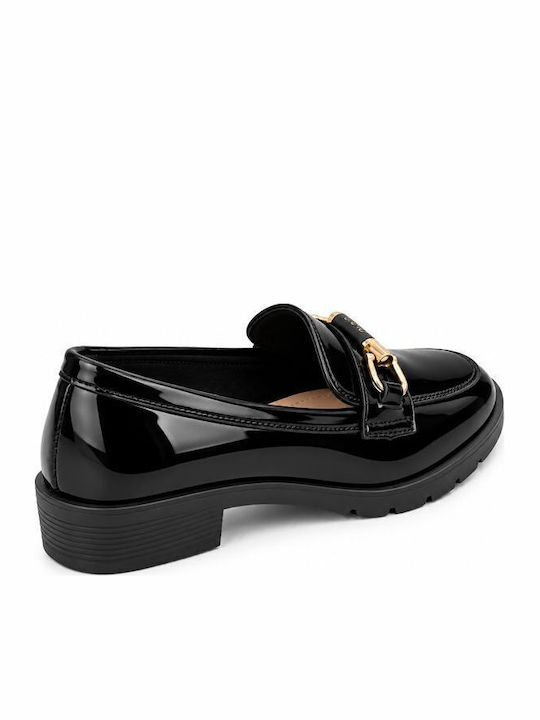 Damen Mokassins in Schwarz Farbe