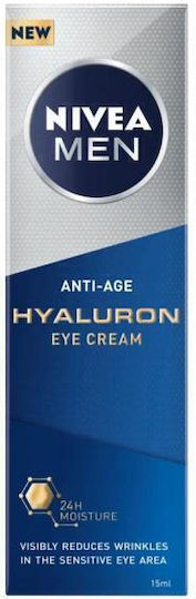 Anti-Age Hyaluron Men Eye Cream for Anti-Aging & Moisturizing 15ml