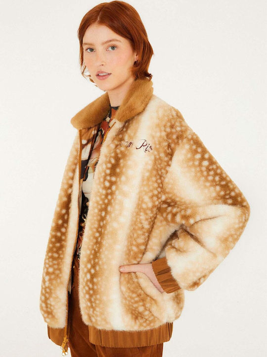 Farm Rio Puffer Double Sided Multicolour Jacket
