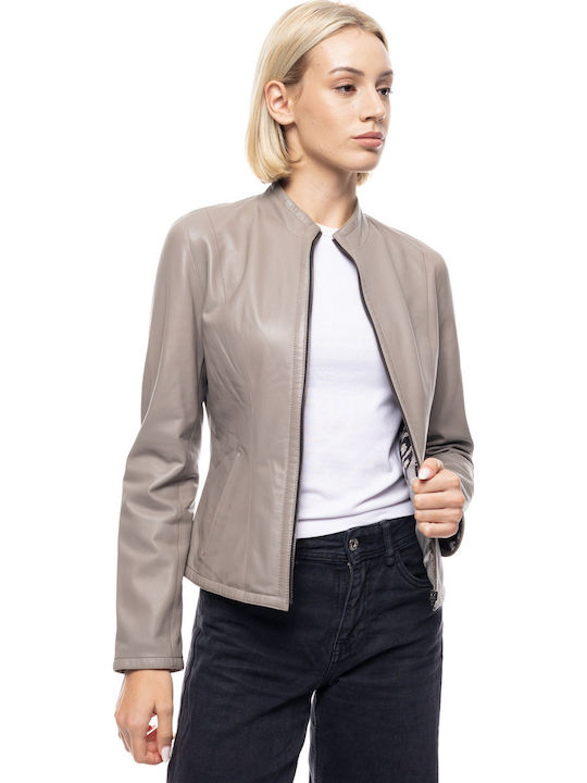 Code Leather Women's Biker Jacket Vison