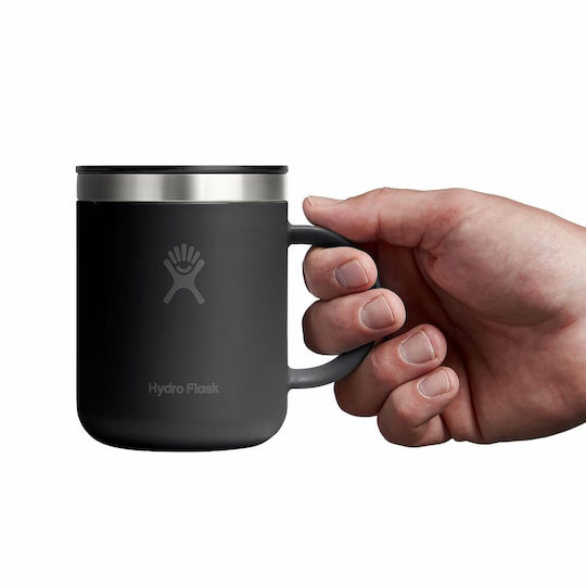 Hydro Flask Термос Чаша Неръждаема Стомана Без BPA 355ml Черен