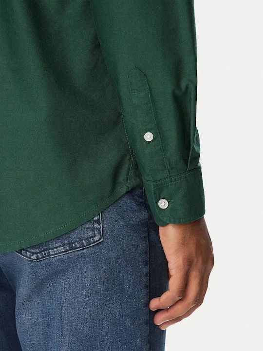 Long Sleeve Shirt Velvet Green