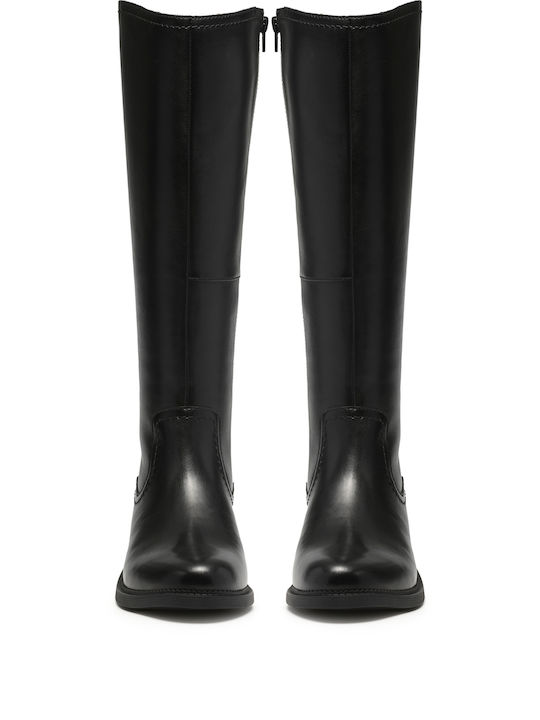 Leather Women's Boots Black