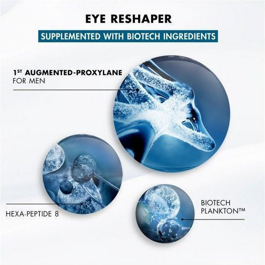 Biotherm Force Supreme Eye Reshaper Мъжки Околоочен Крем за Тъмни Кръгове и Стягане на Кожата 20ml