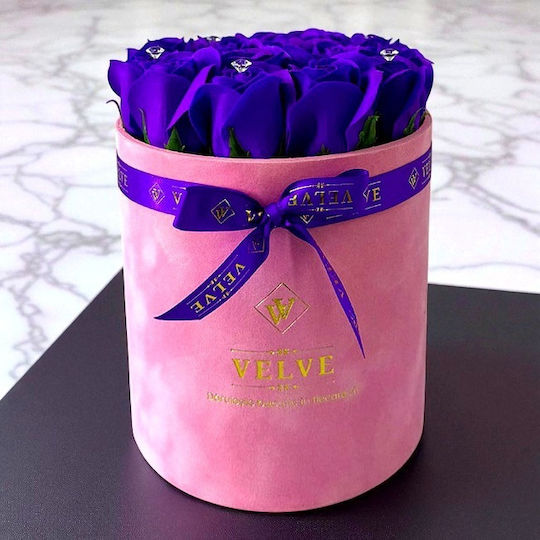 Pachet de frumusețe Crystal Aranjament floral Parfum arabesc Extrait De Parfum Samah Amethyst Riiffs Pentru femei 100 Ml Praline Raffaello 80g Mov