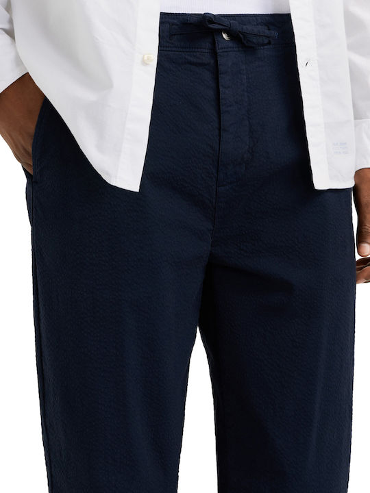 Men's Chino Trousers Deep Sea Blue