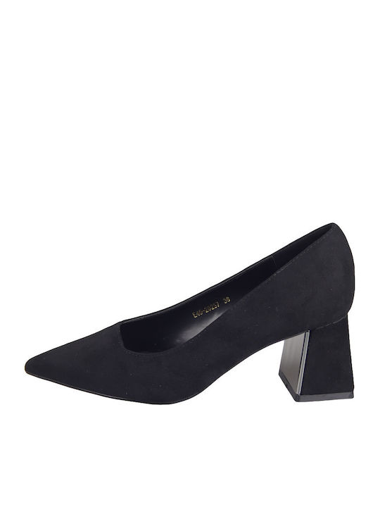 Pointed Toe Black Heels