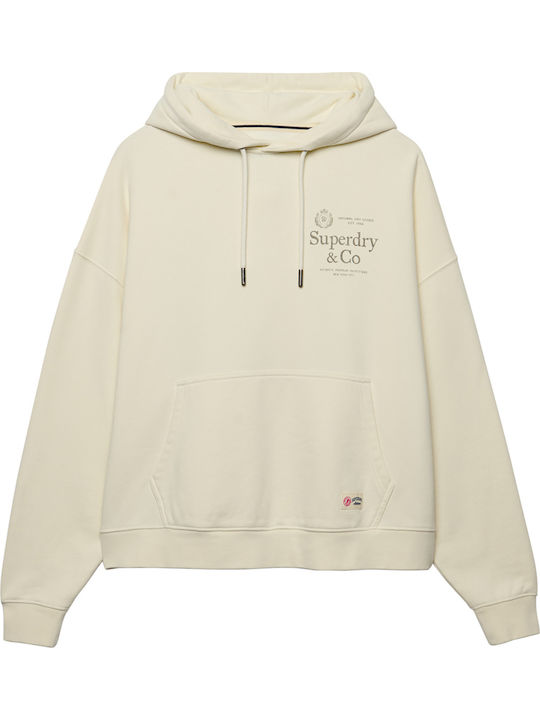 Luxe Дамска жилетка суитшърт Cream