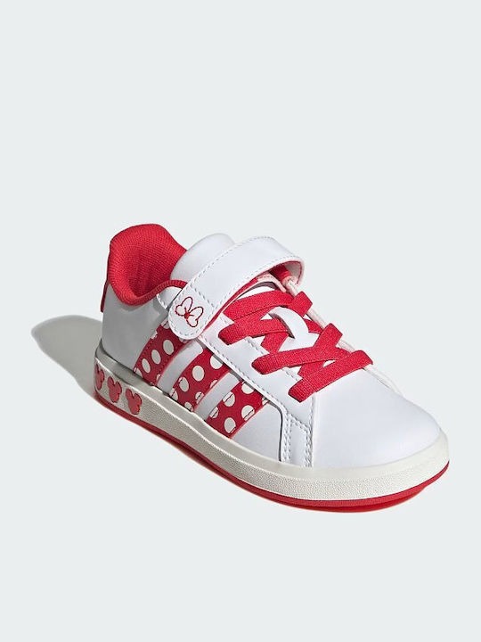 Disney Minnie Mouse Grand Court Παιδικά Sneakers Κόκκινα