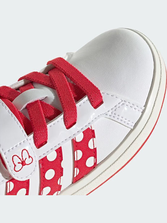 Disney Minnie Mouse Grand Court Παιδικά Sneakers Κόκκινα