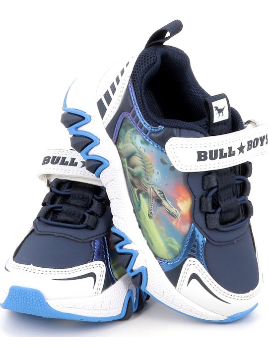 Spinosauro Kinder Sneaker mit Lichtern Blau