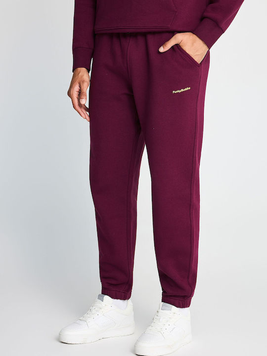 Herren-Sweatpants Panteloni Formas Μωβ