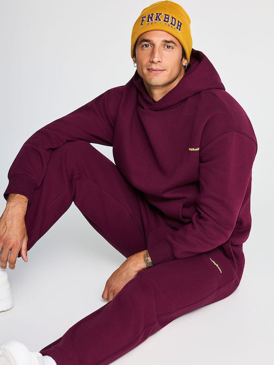 Herren-Sweatpants Panteloni Formas Μωβ