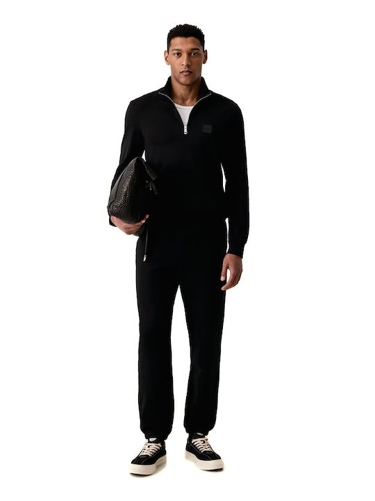 Sweatpants with Elastic Black