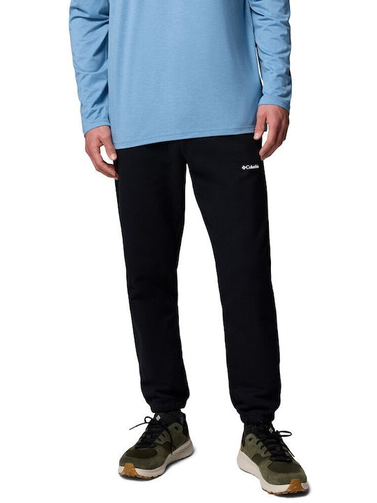 Sweatpants with Elastic Black