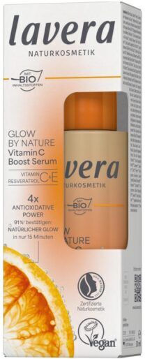 Lavera Glow By Nature Face Serum with Vitamin C for Brightening 30ml