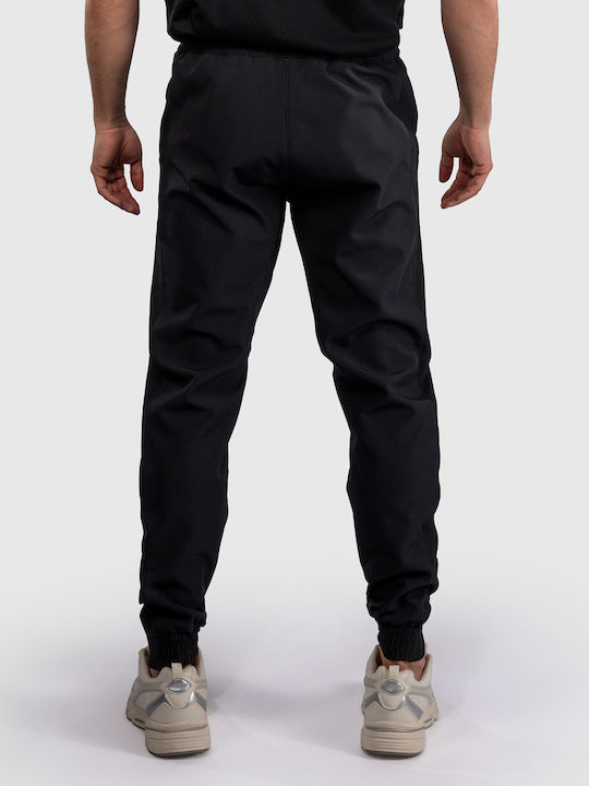 Sweatpants with Elastic Black/red