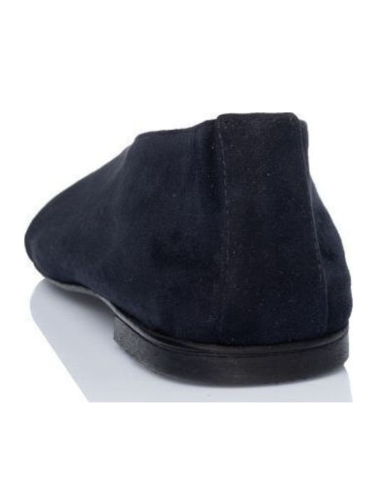 Leder Damen Ballerinas Blaue