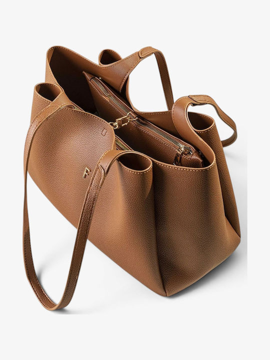 Damentasche Tote Burgundisch
