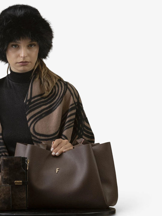 Damentasche Tote Burgundisch