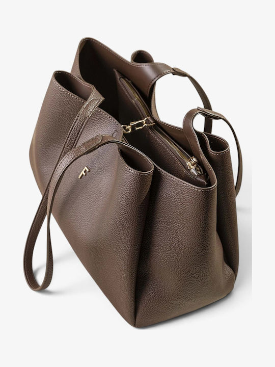 Damentasche Tote Burgundisch