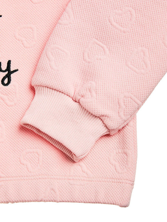 Kids Set With Pants Winter 2 Pieces Pink