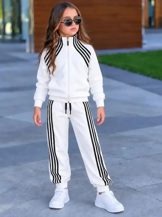 Kids Set with Pants 2 Pieces White