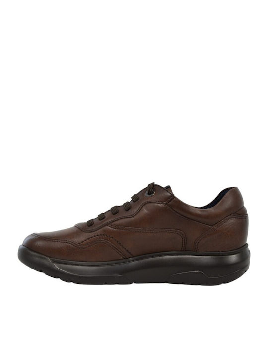 Leather Men's Casual Brown Shoes