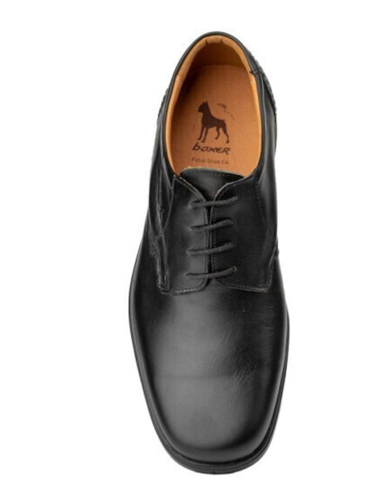 Leather Men's Casual Shoes Anatomic Black