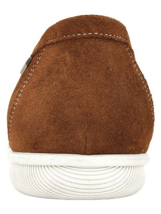 Suede Ανδρικά Loafers σε Ταμπά Χρώμα