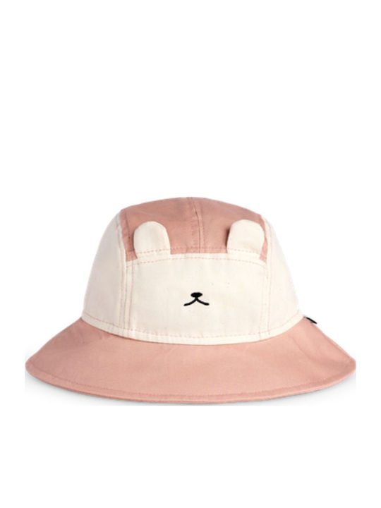 KiETLA Kids' Fabric Sunscreen Hat Pink