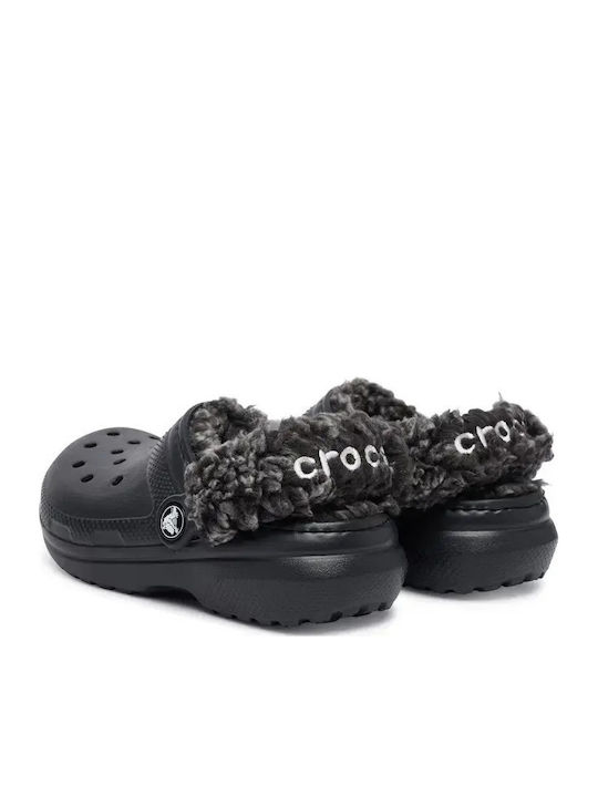 Clog Kinderhausschuhe Schwarz