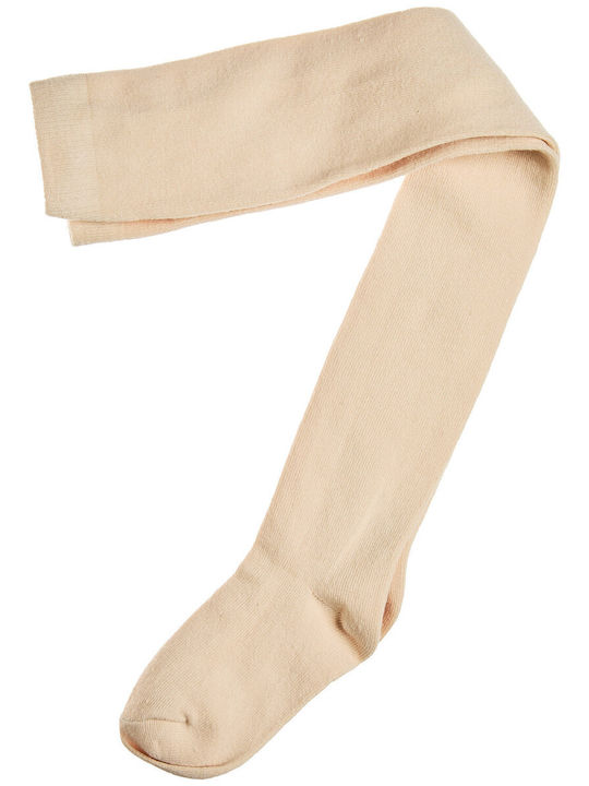 Mädchenkleid Langärmelig Ecru
