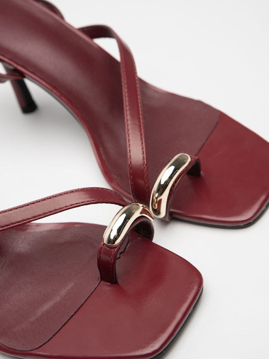 Sandale Burgundy