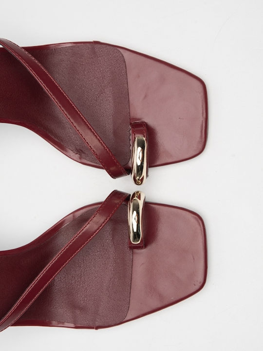 Sandale Burgundy