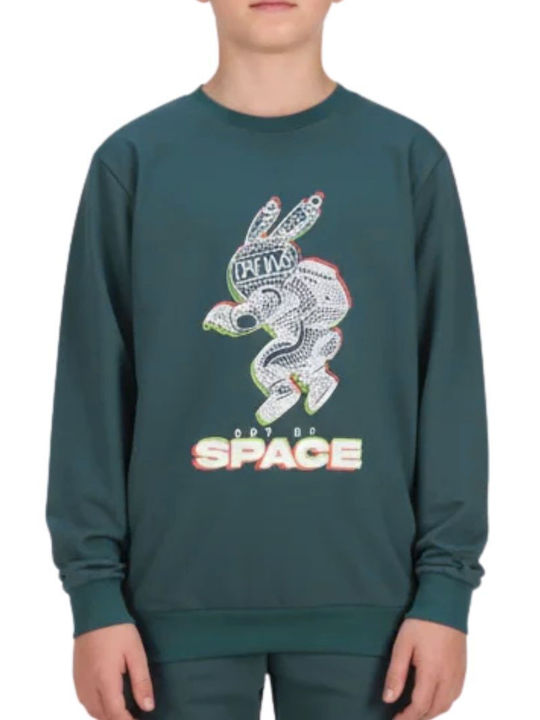 Dreams by Joyce Детска Зимна Пижама Цвят Кипарис Space