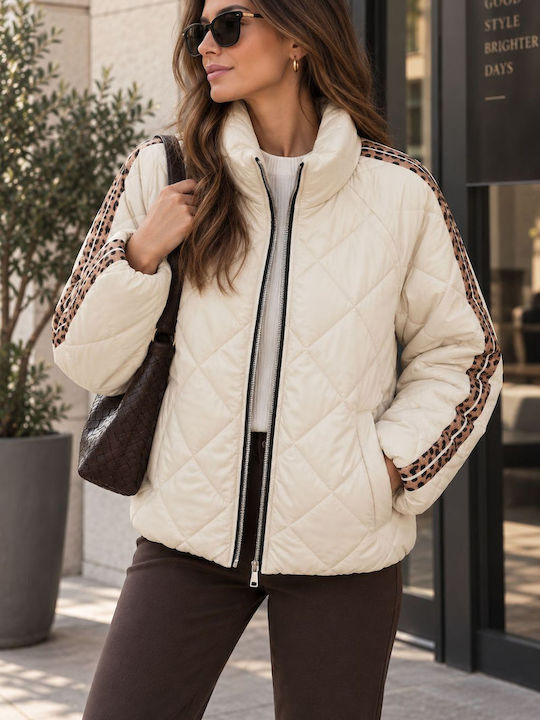 Women's Winter Jacket Ecru
