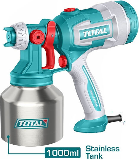 Total TT45061E Pistol Electric de Vopsit 530W cu Recipient 1lt