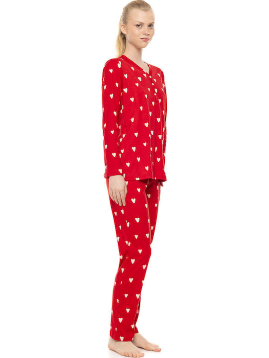Pink Label Summer Women's Pyjamas Trousers Pink