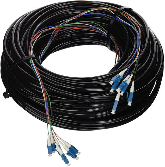 Ubiquiti Καλώδιο Οπτικής Ίνας LC-LC 30m Μαύρο