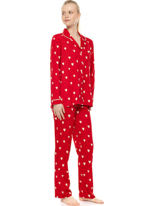 Pink Label Summer Women's Pyjamas Trousers Pink