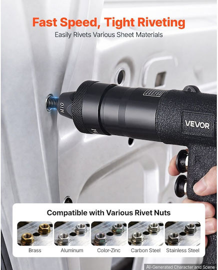 Vevor QDLMJ2500BSQ8Z8B5002V0 Verschiedene Druckluftpistolen